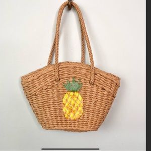NWT, Jason Wu Pineapple straw tote.
